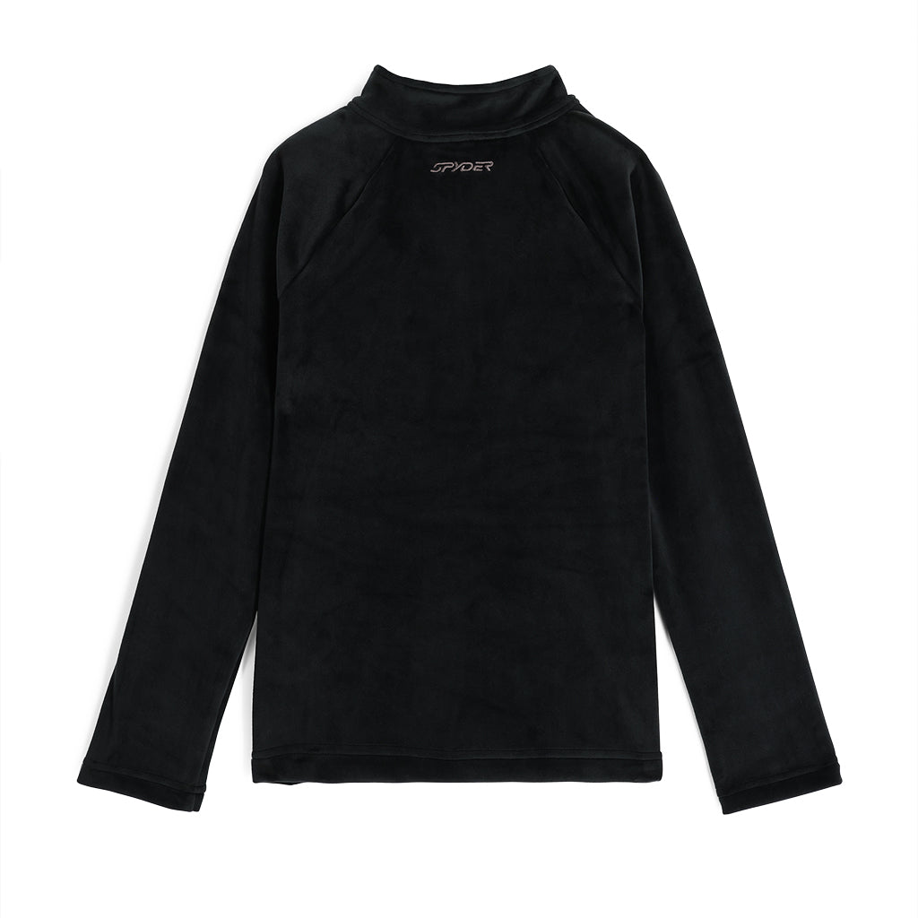 Girls' Shimmer Bug Half Zip - Black