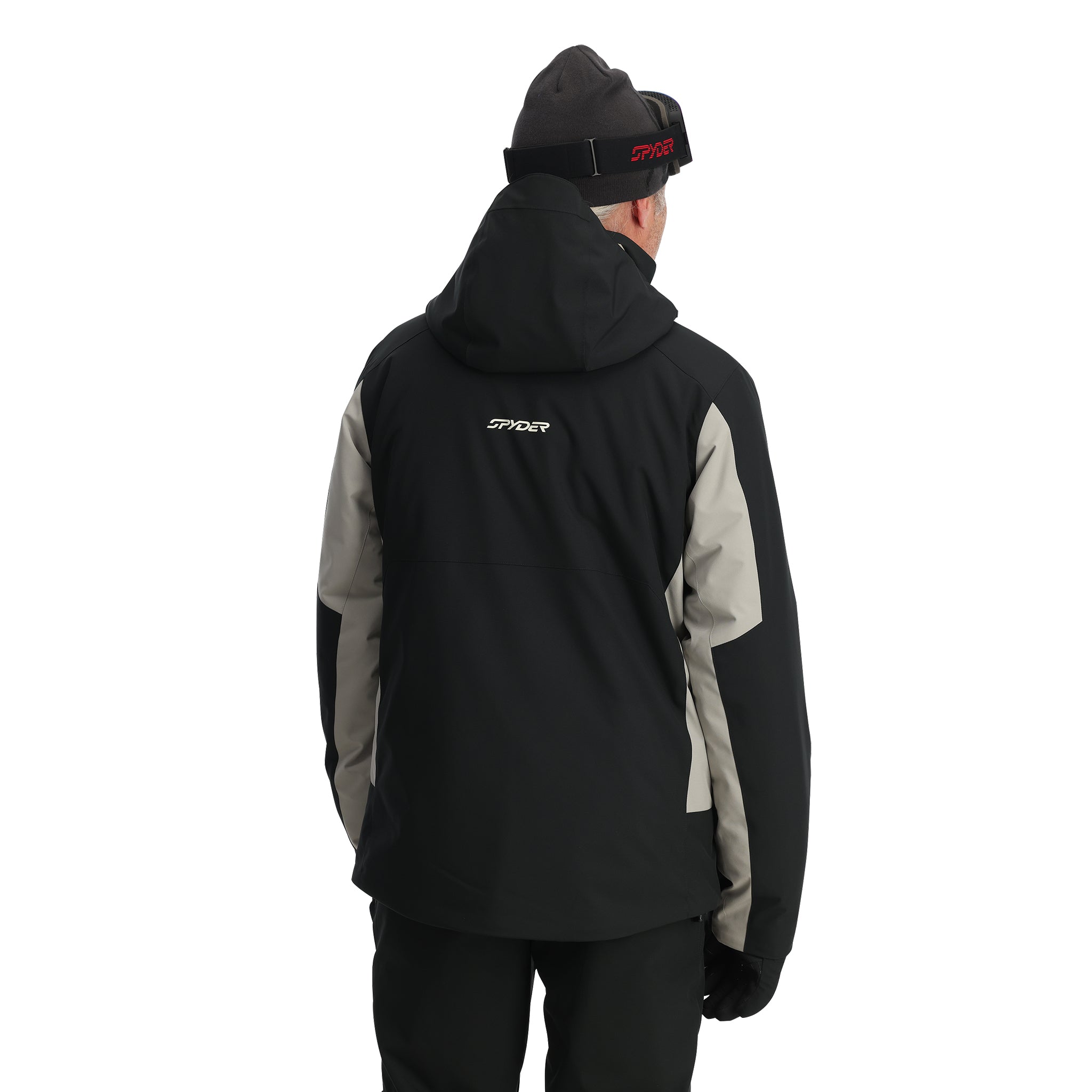 Mens Vertex Jacket - Black Polar – Spyder