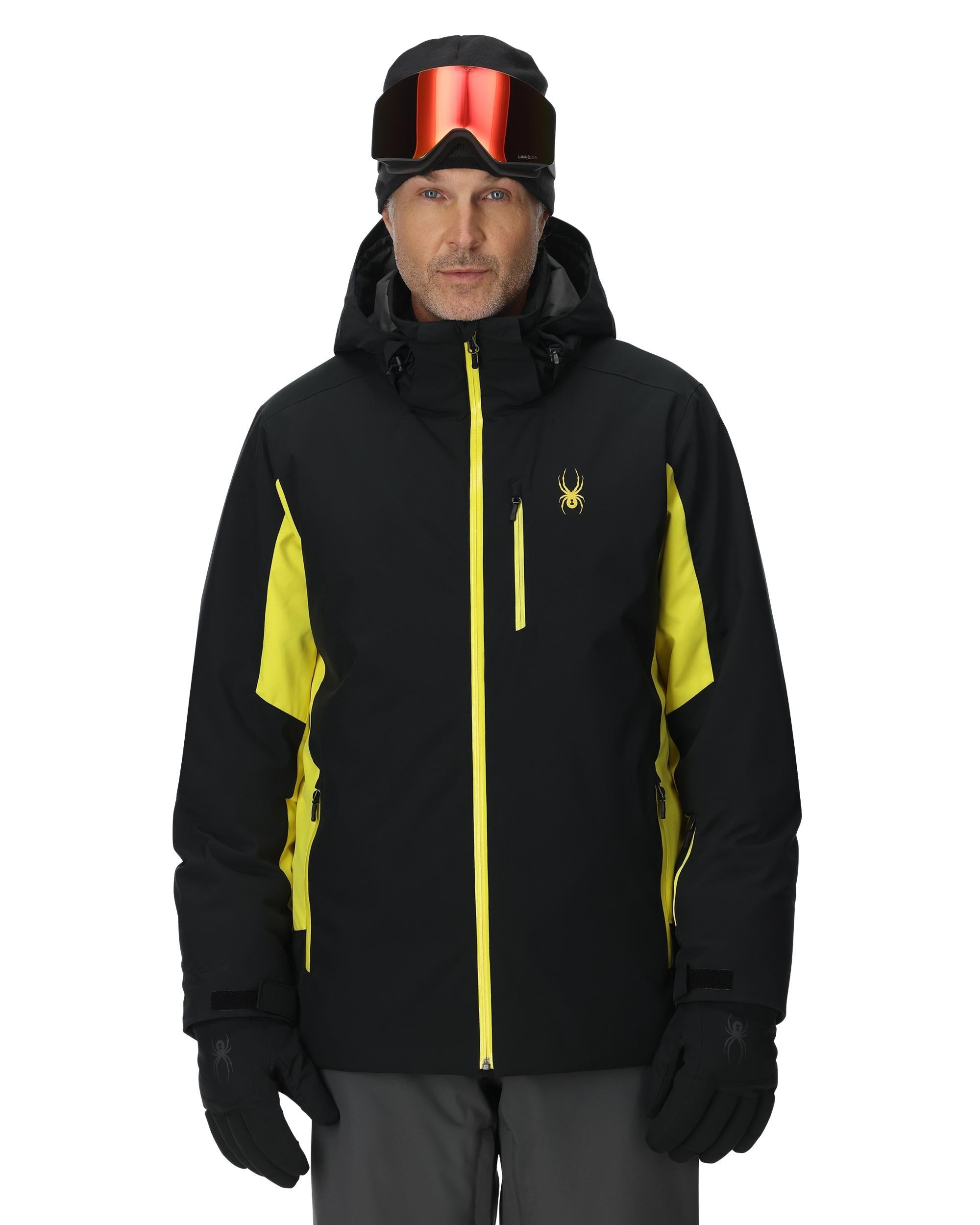 Mens Vertex Jacket - Black – Spyder