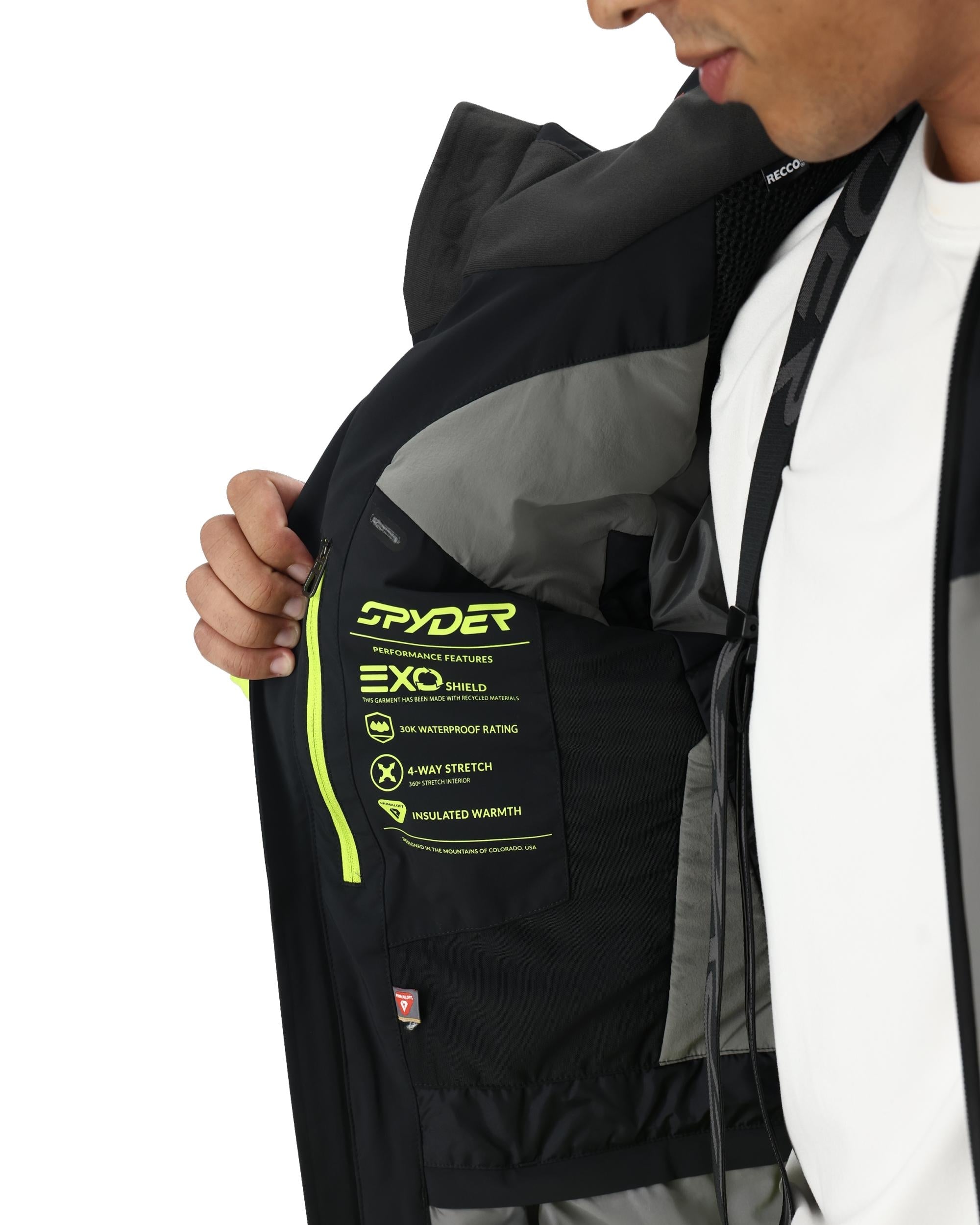 Men's Monterosa Jacket - Storm – Spyder