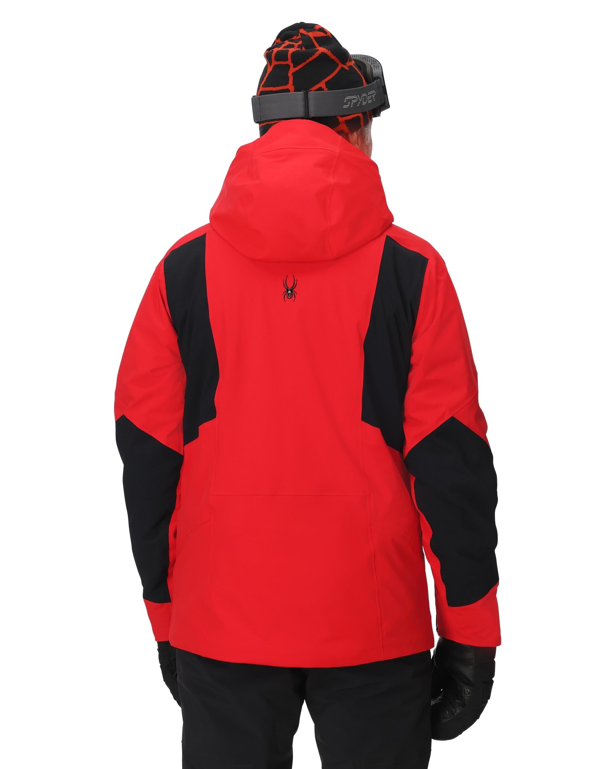 Mens Alyeska Jacket - Spyder Red