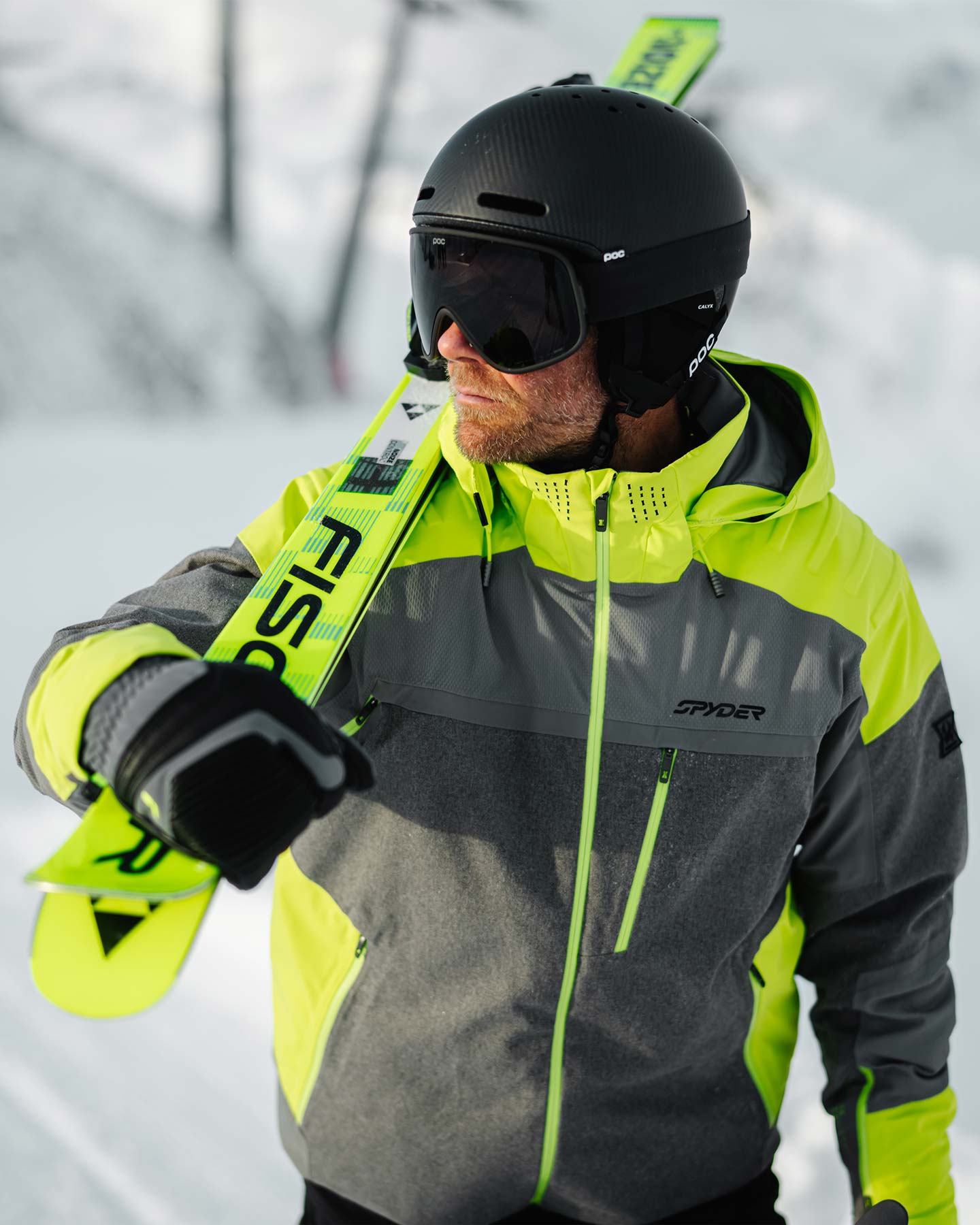 Mens Vanqysh Jacket - Storm – Spyder