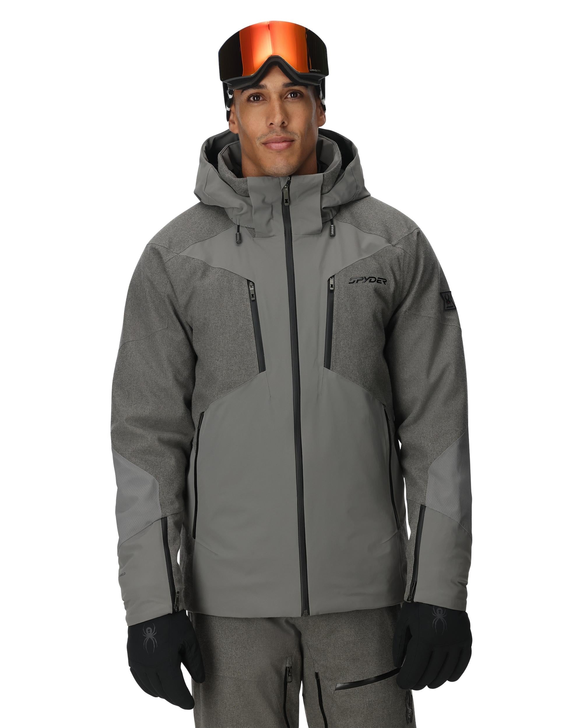 Mens Alyeska Jacket - Storm – Spyder