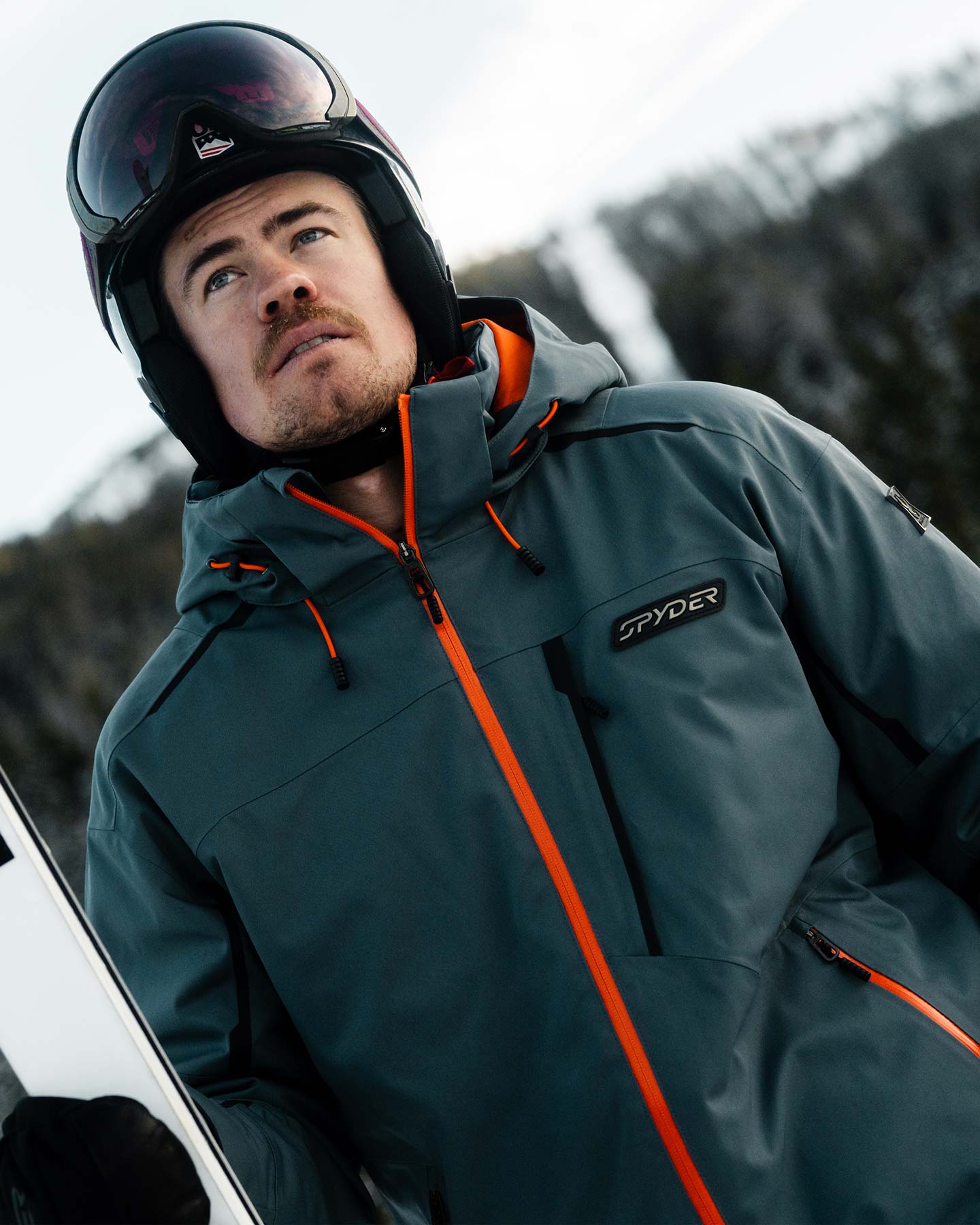 Mens Leader Jacket - Slate Blue – Spyder