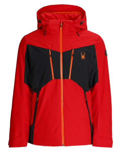 Mens Rival Jacket - Spyder Red
