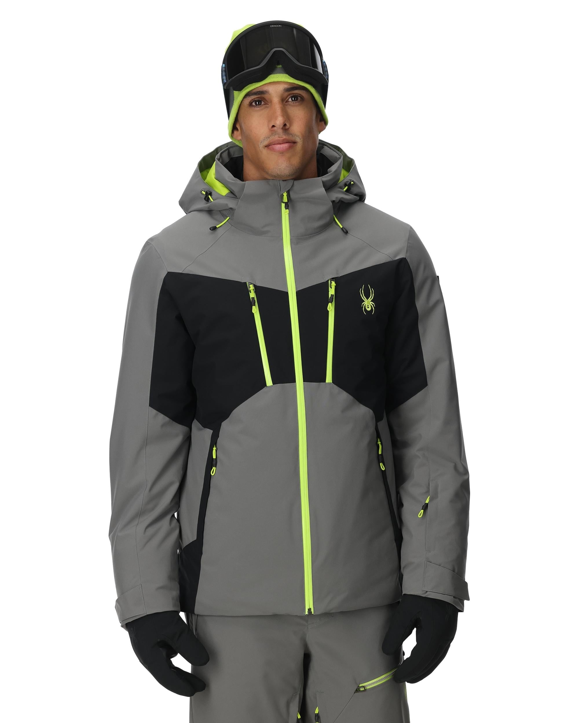 Spyder スキーウェア グレー/ライム Spyder スキーウェア グレー/ライム SPYDER】公式オンラインストア