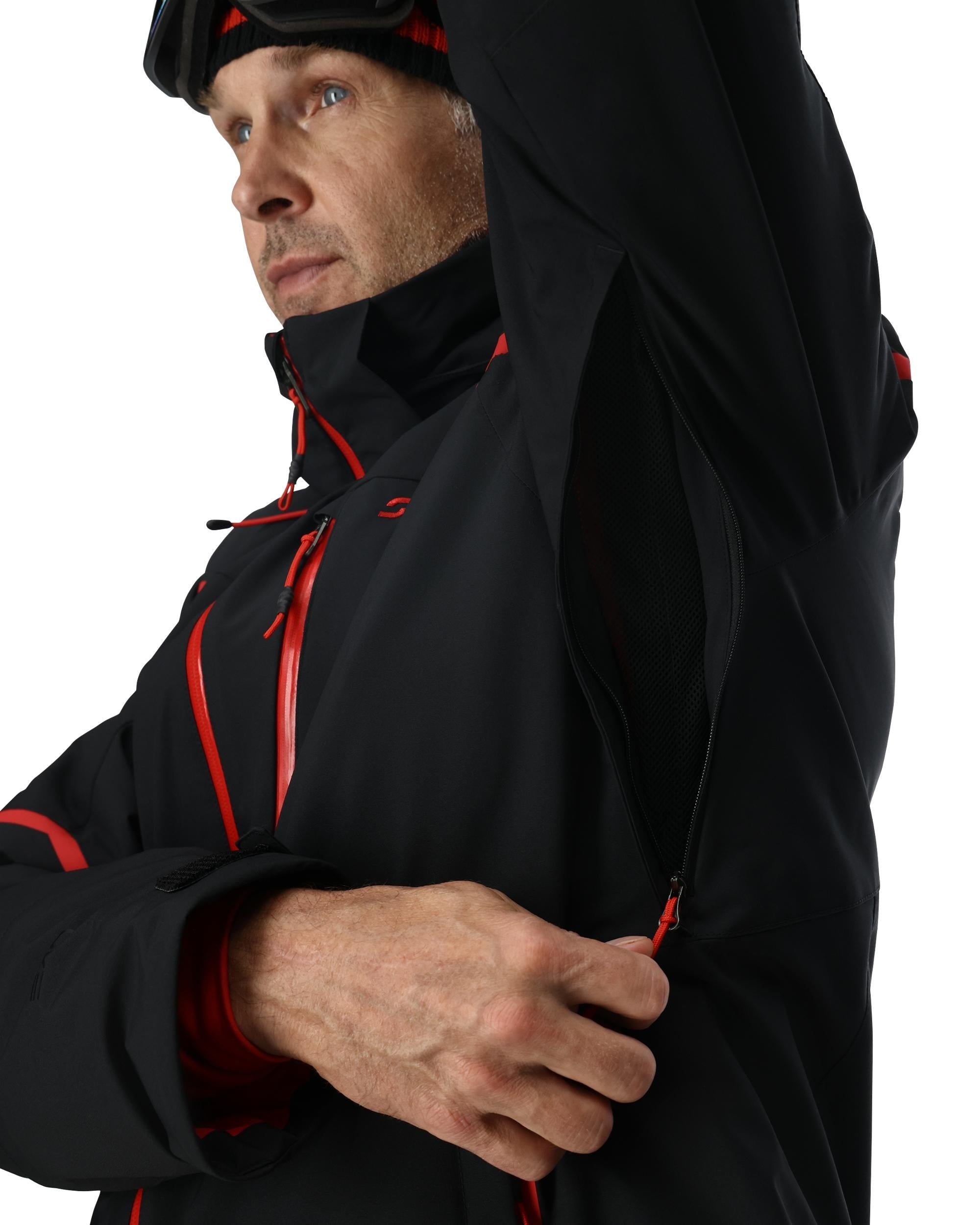 Men's Chambers Jacket - Black – Spyder