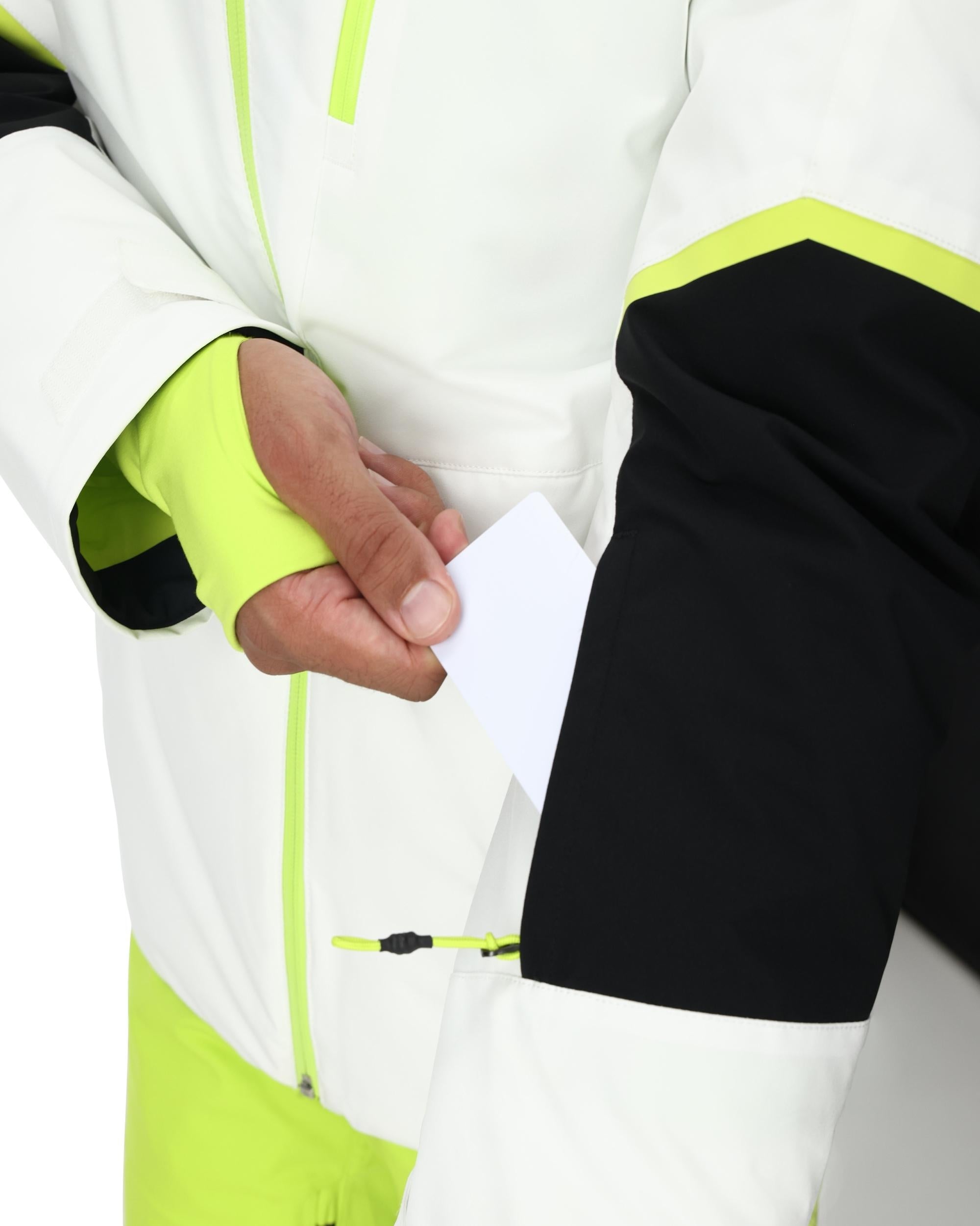 Mens Chambers Jacket - White – Spyder