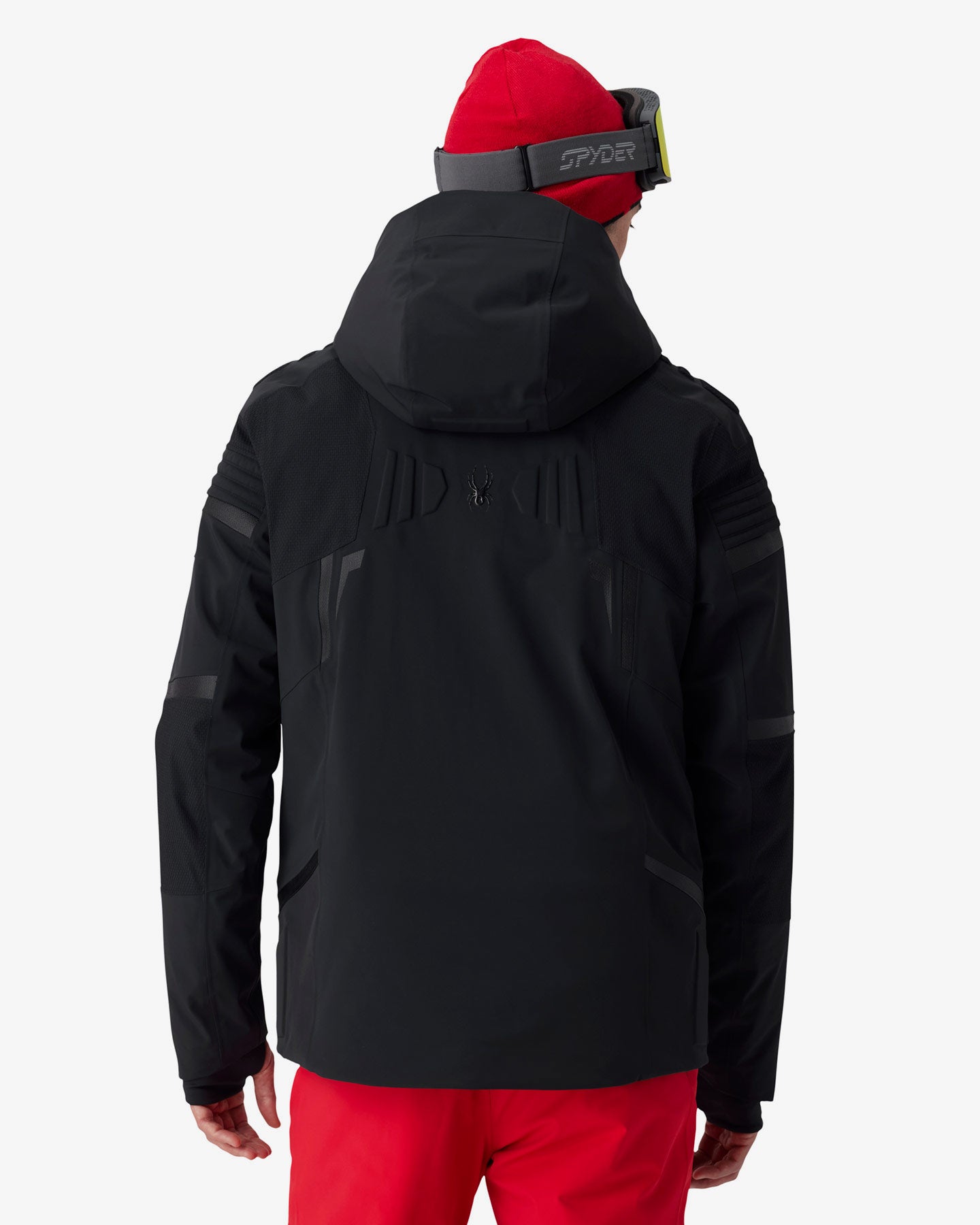 SUNLINE フィッシングジャケット ブラック/レッド Men's Pinnacle Jacket