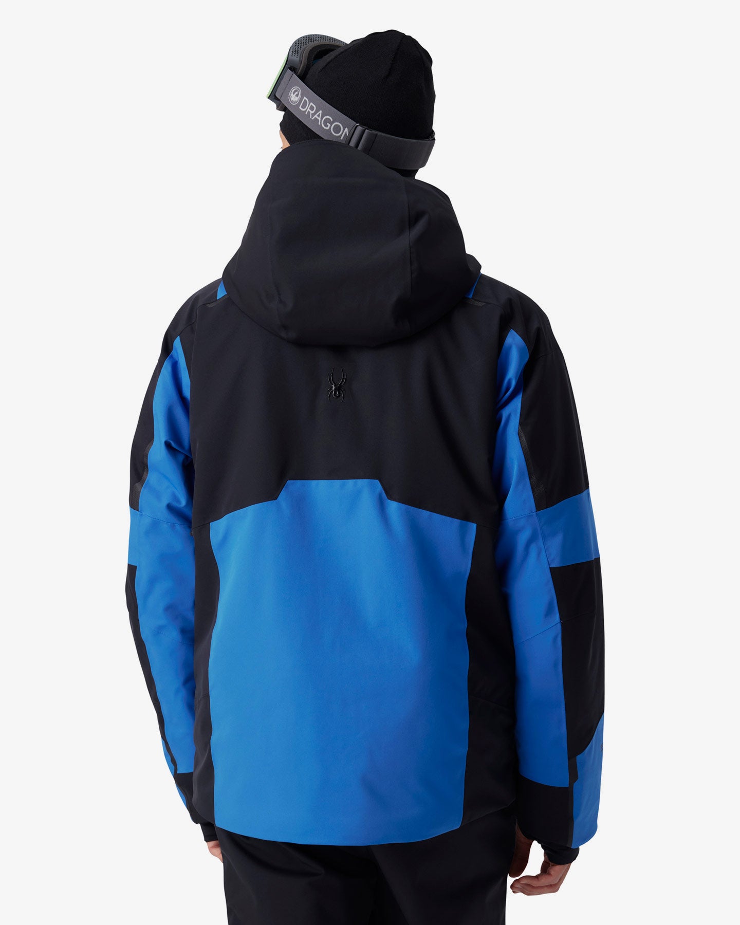 未使用 SPYDER スキーウェア メンズS LEADER JACKET 青 Men's Leader Jacket