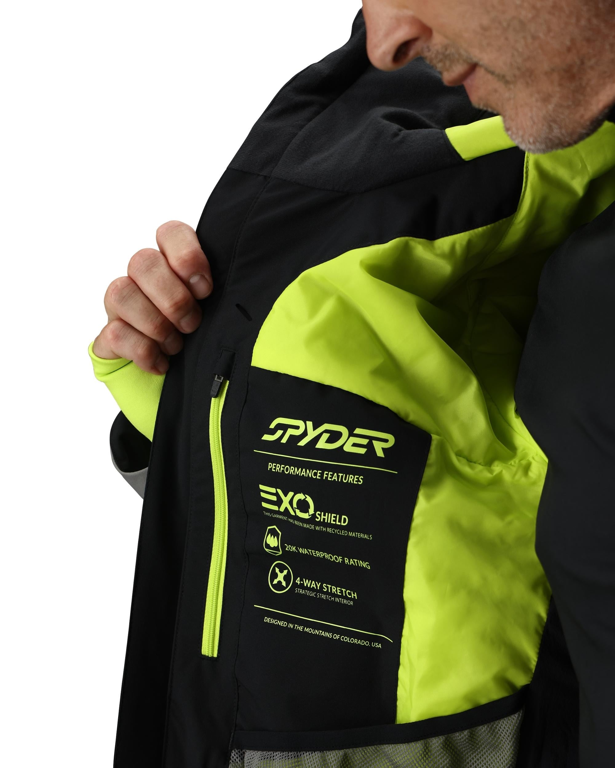 Men's Lift Jacket - Black – Spyder