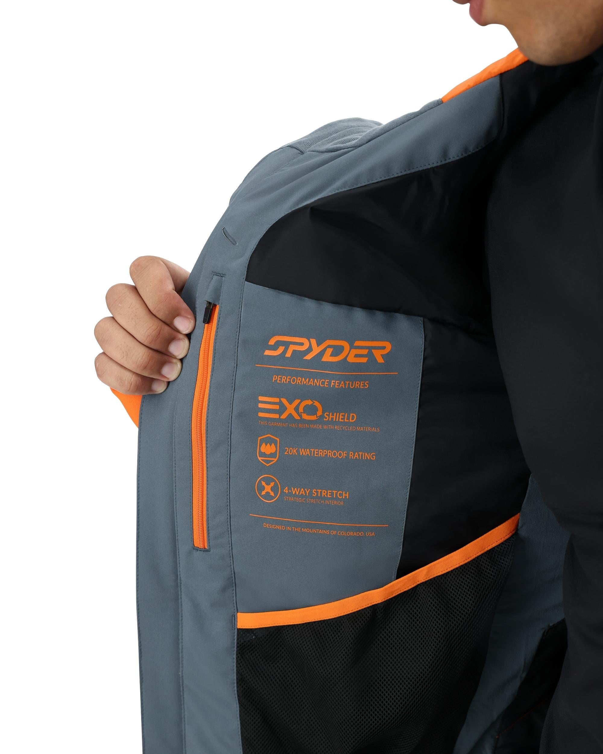 Mens Lift Jacket - Slate Blue – Spyder