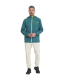 Men's Clutch Rain Shell Jacket - Petrol