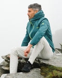 Men's Clutch Rain Shell Jacket - Petrol