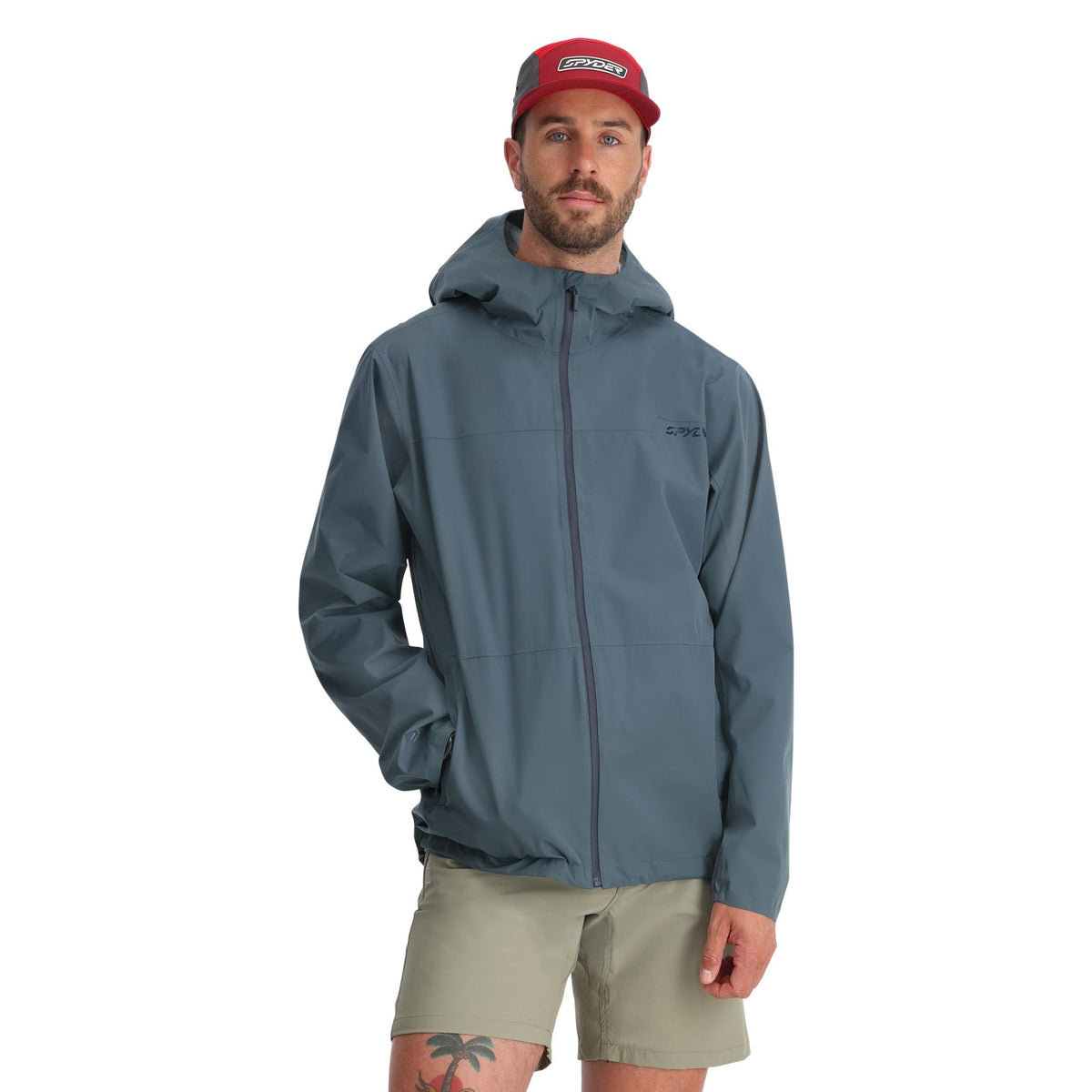 Clutch Rain Shell Jacket - Slate Blue