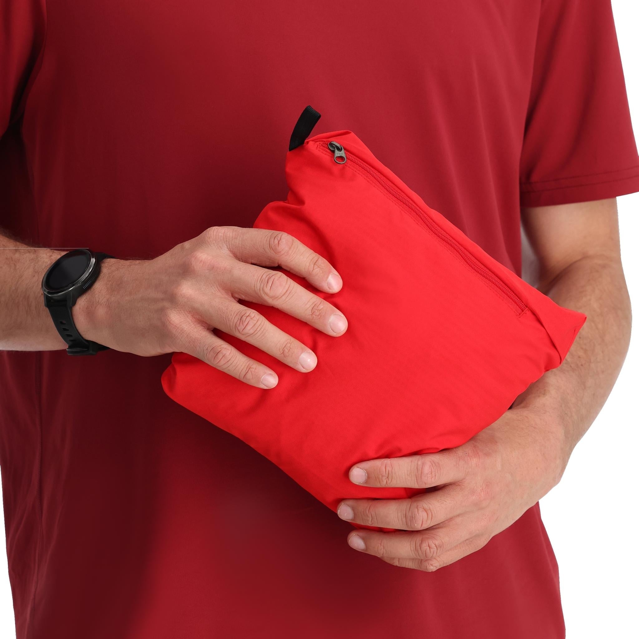 Clutch Rain Shell Jacket - Spyder Red