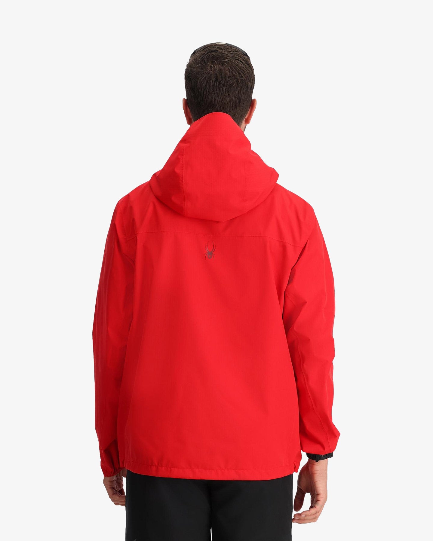 Men's Clutch Rain Shell Jacket - Spyder Red
