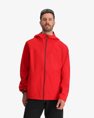 Men's Clutch Rain Shell Jacket - Spyder Red
