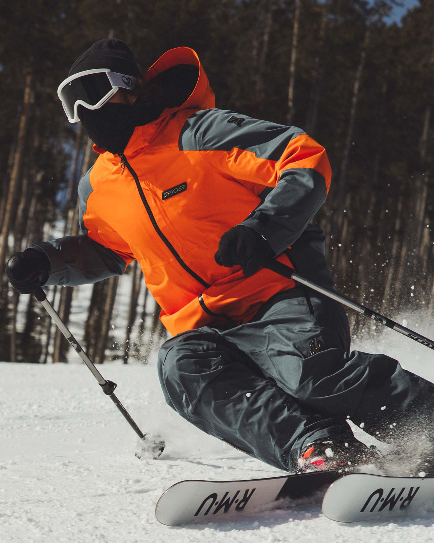 Men's Taos Jacket - Flash Orange – Spyder