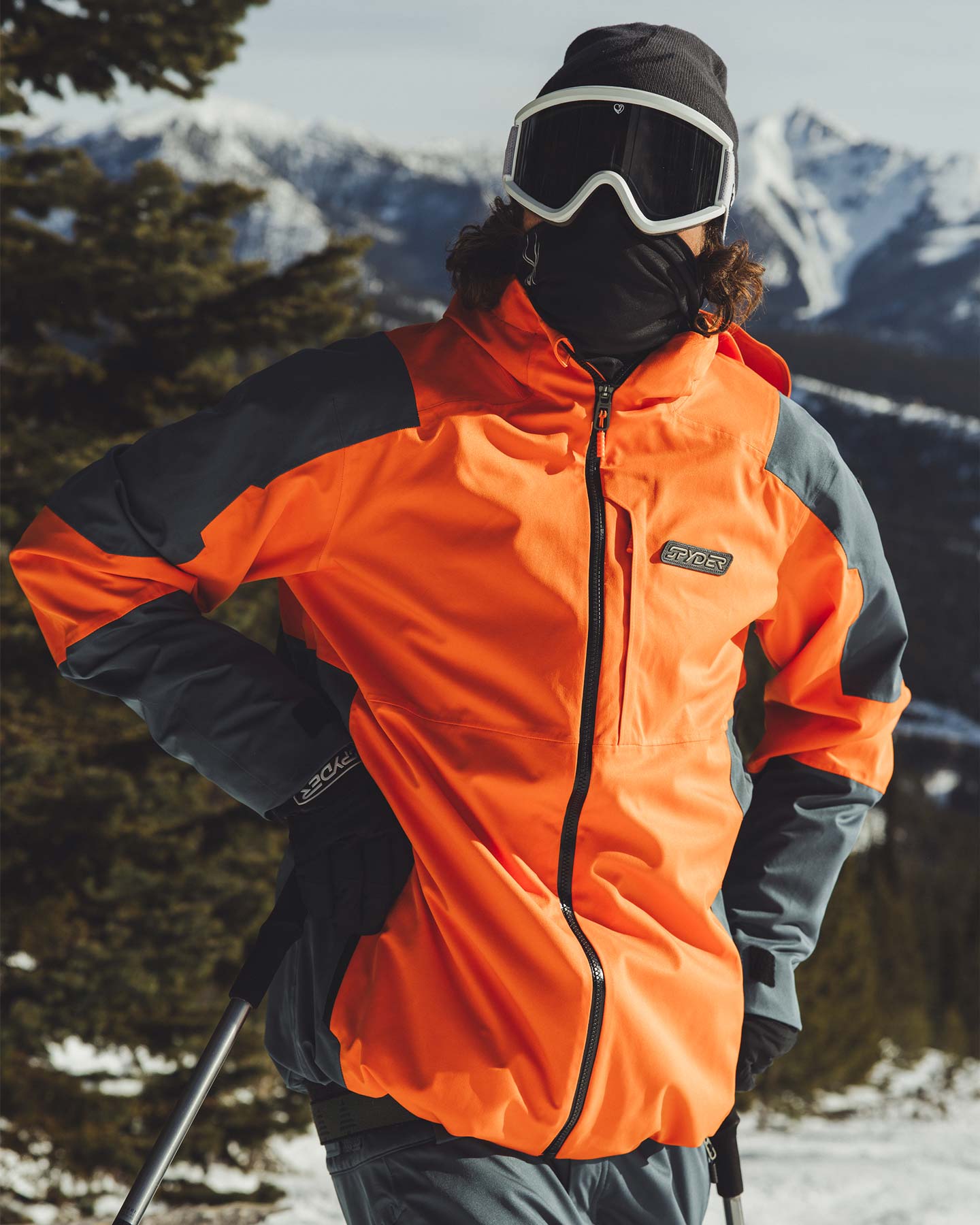 Mens Taos Jacket - Flash Orange – Spyder