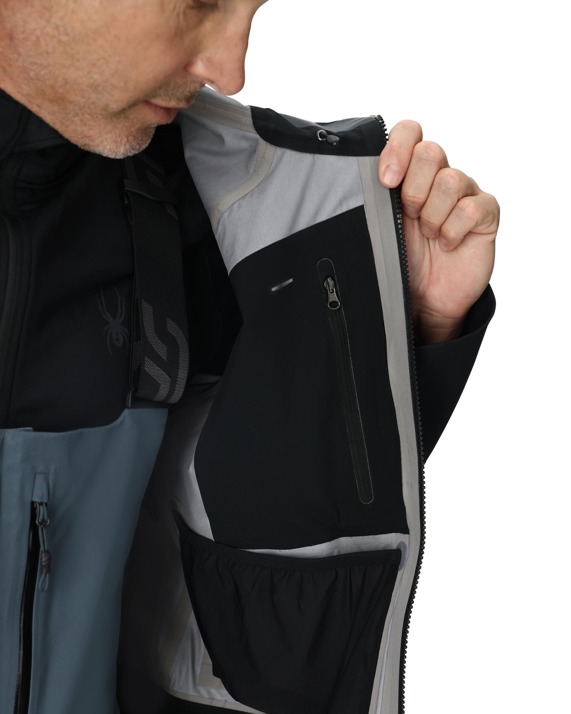 Men's Sanction Jacket - Black – Spyder