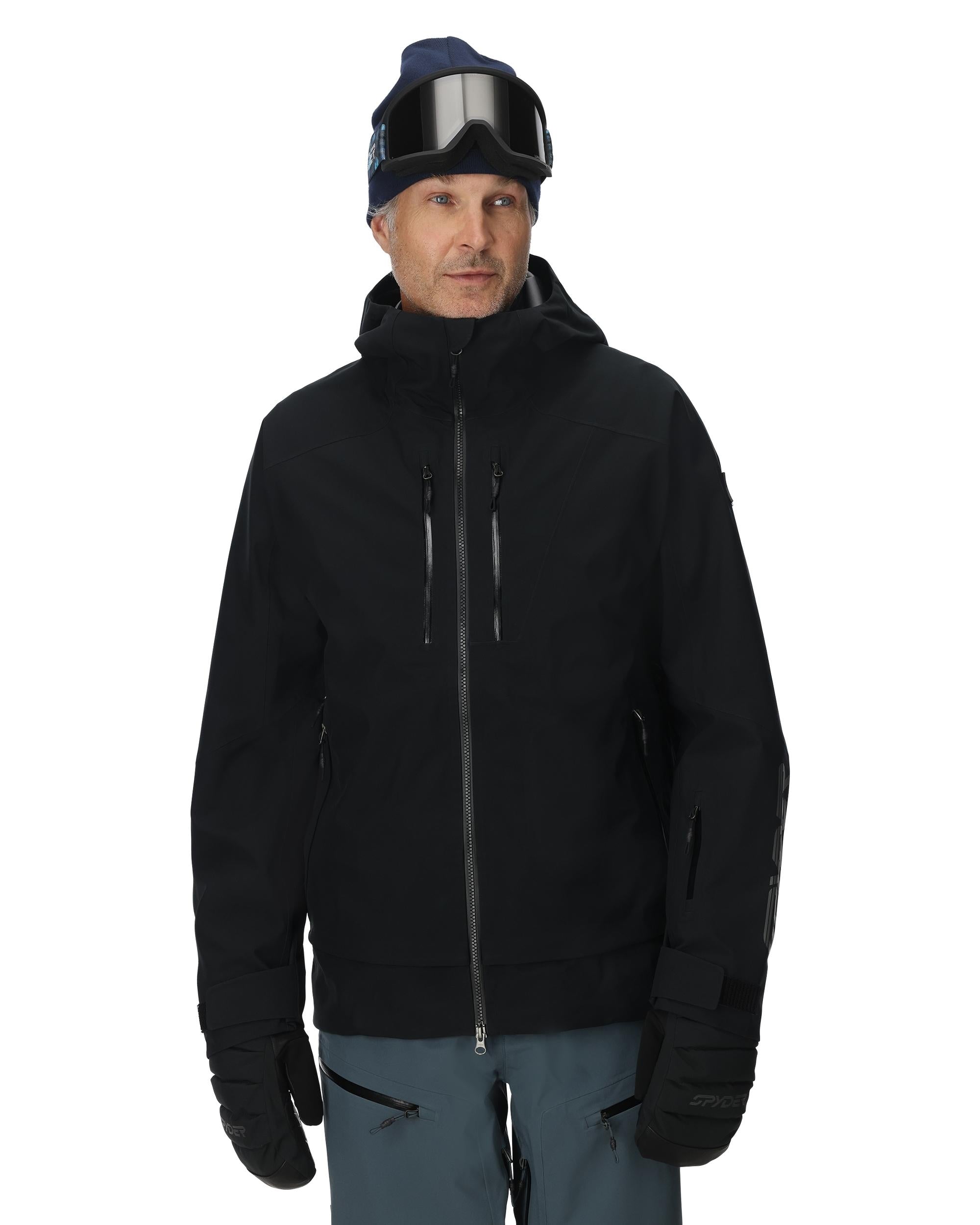 Mens Sanction Jacket - Black – Spyder