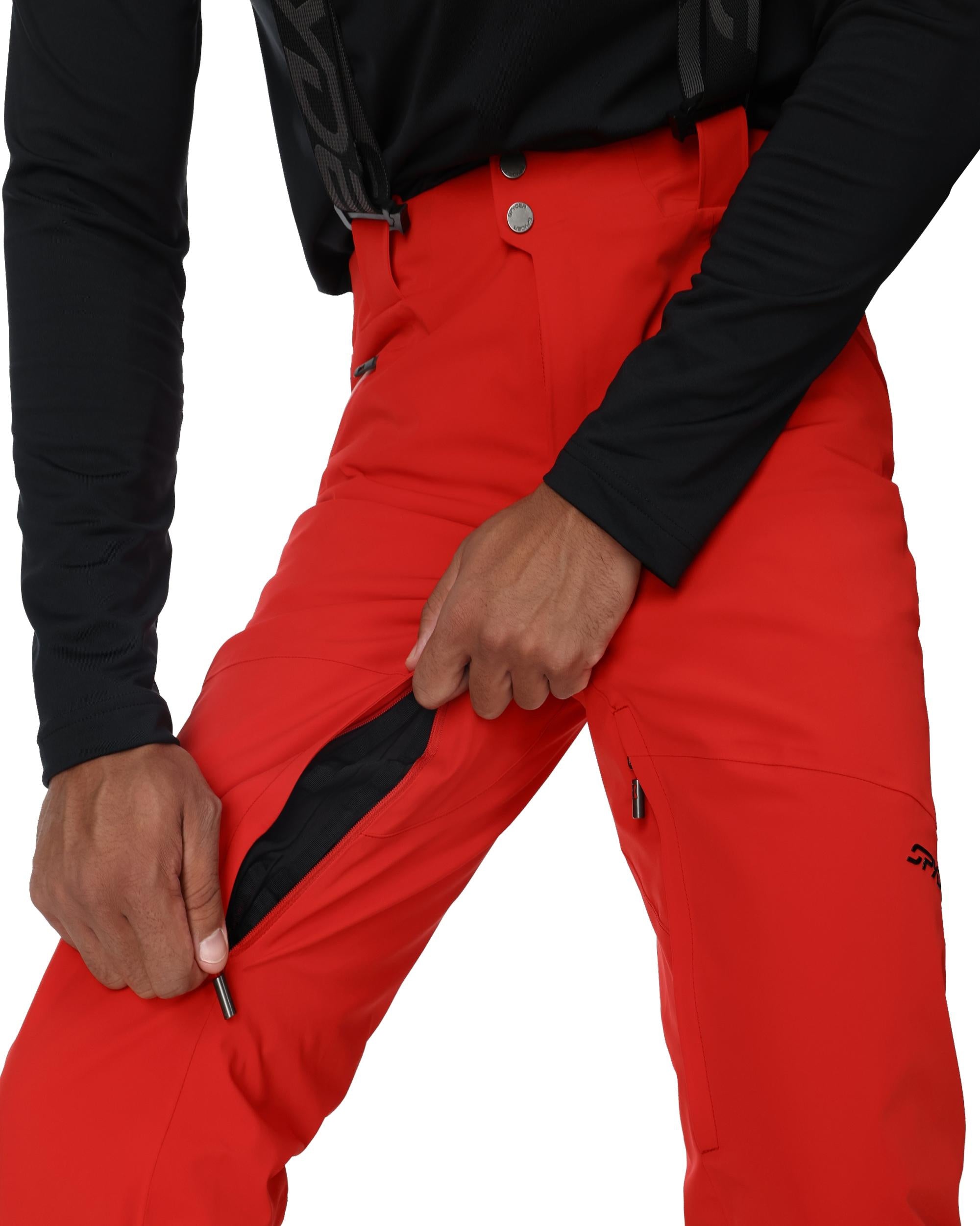 Men's Bormio Pants - Spyder Red