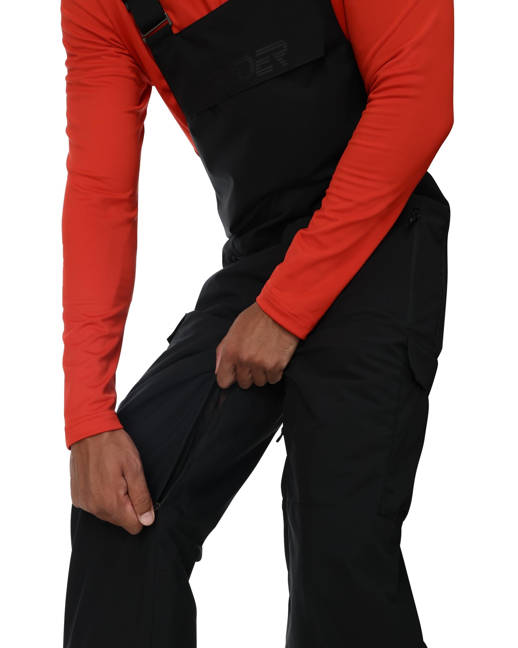 Men's Lift Bib Pants - Black – Spyder