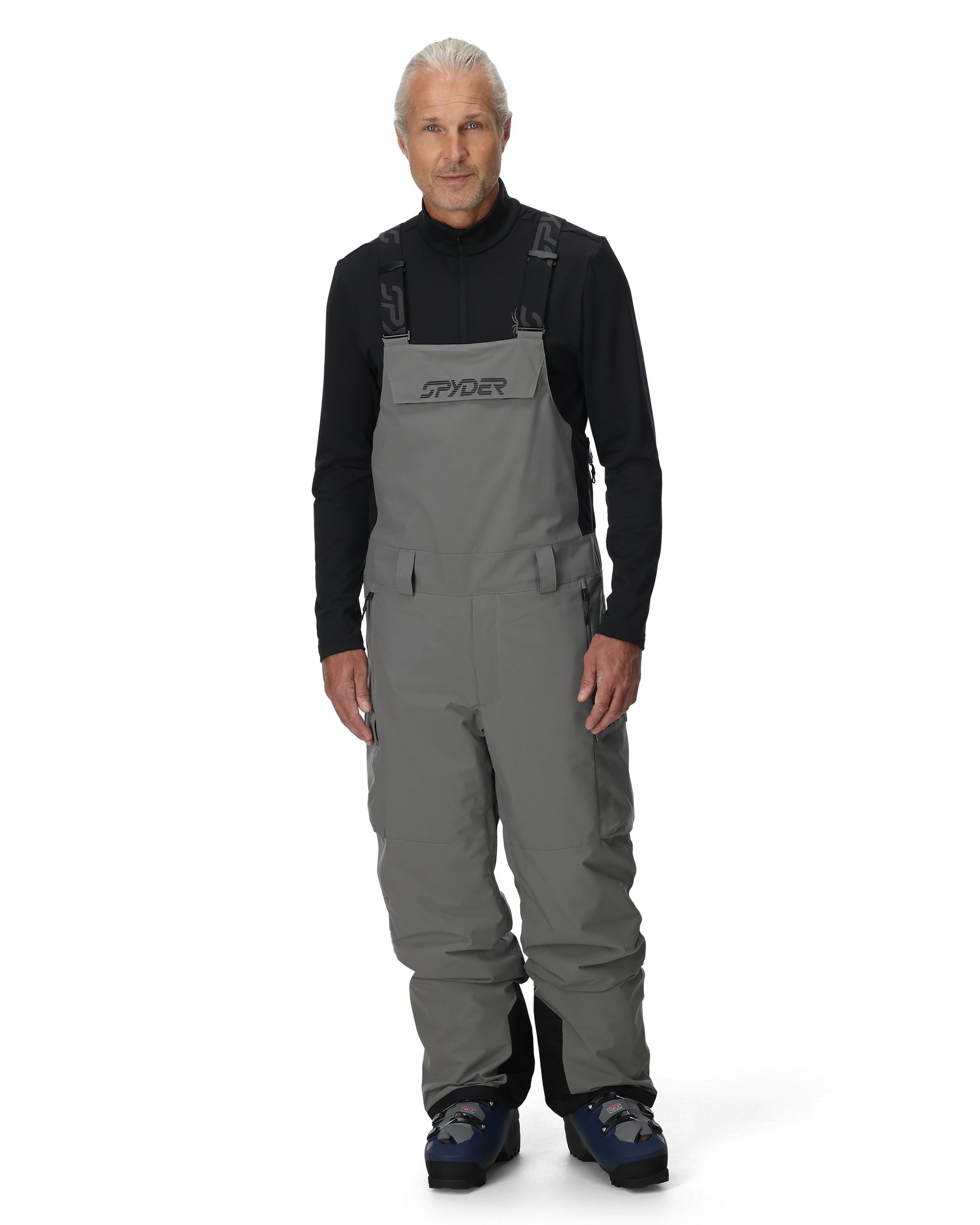 SPYDER BIB SHELL PANTS ビブパンツ Sanction Bib - Polar | Spyder Europe