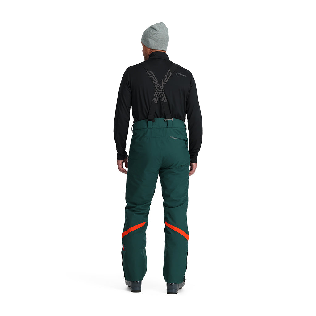 Spyder Dare Pants Open Green Ski trousers : Snowleader