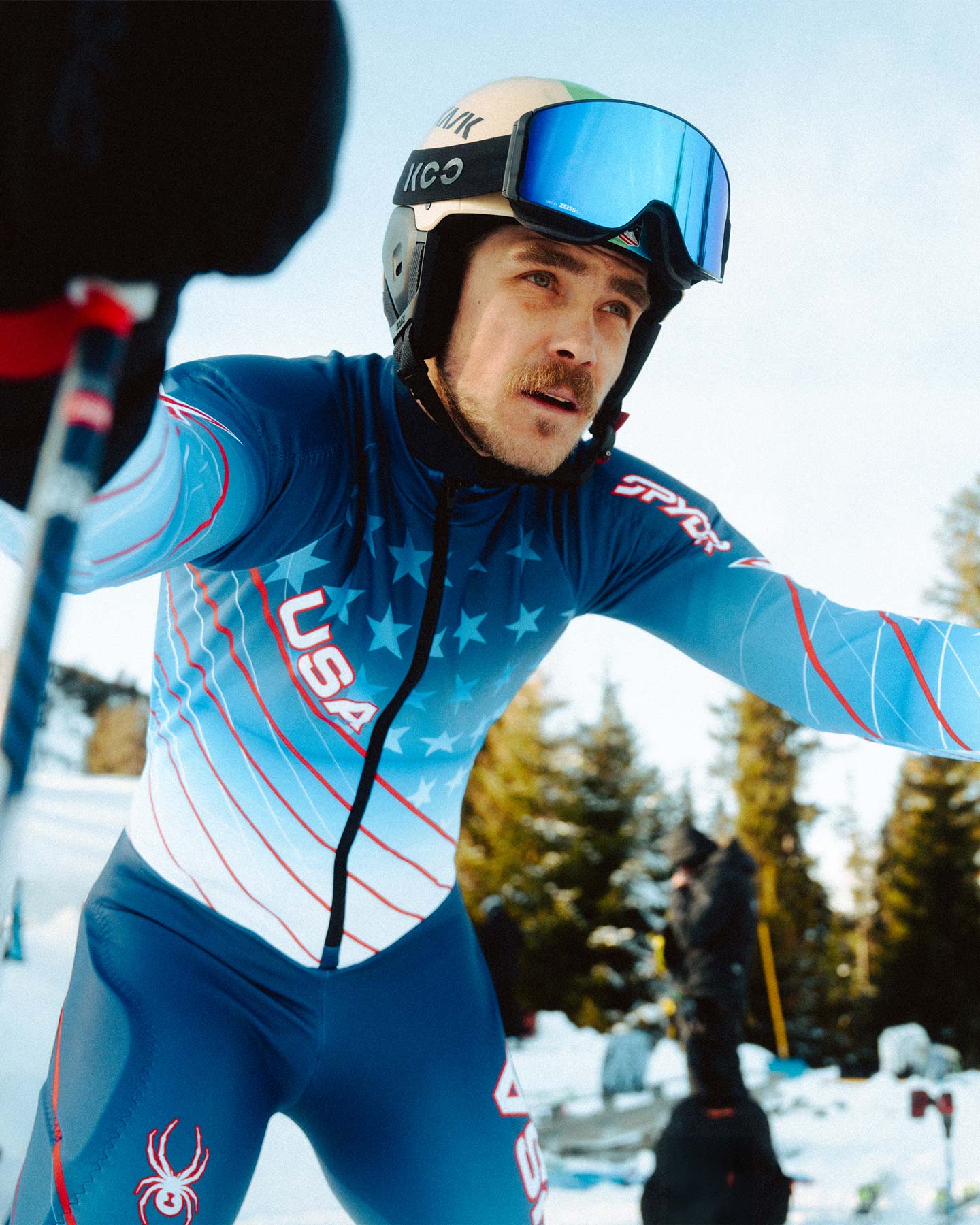 Mens Performance Gs Race Suit - Free Blue – Spyder