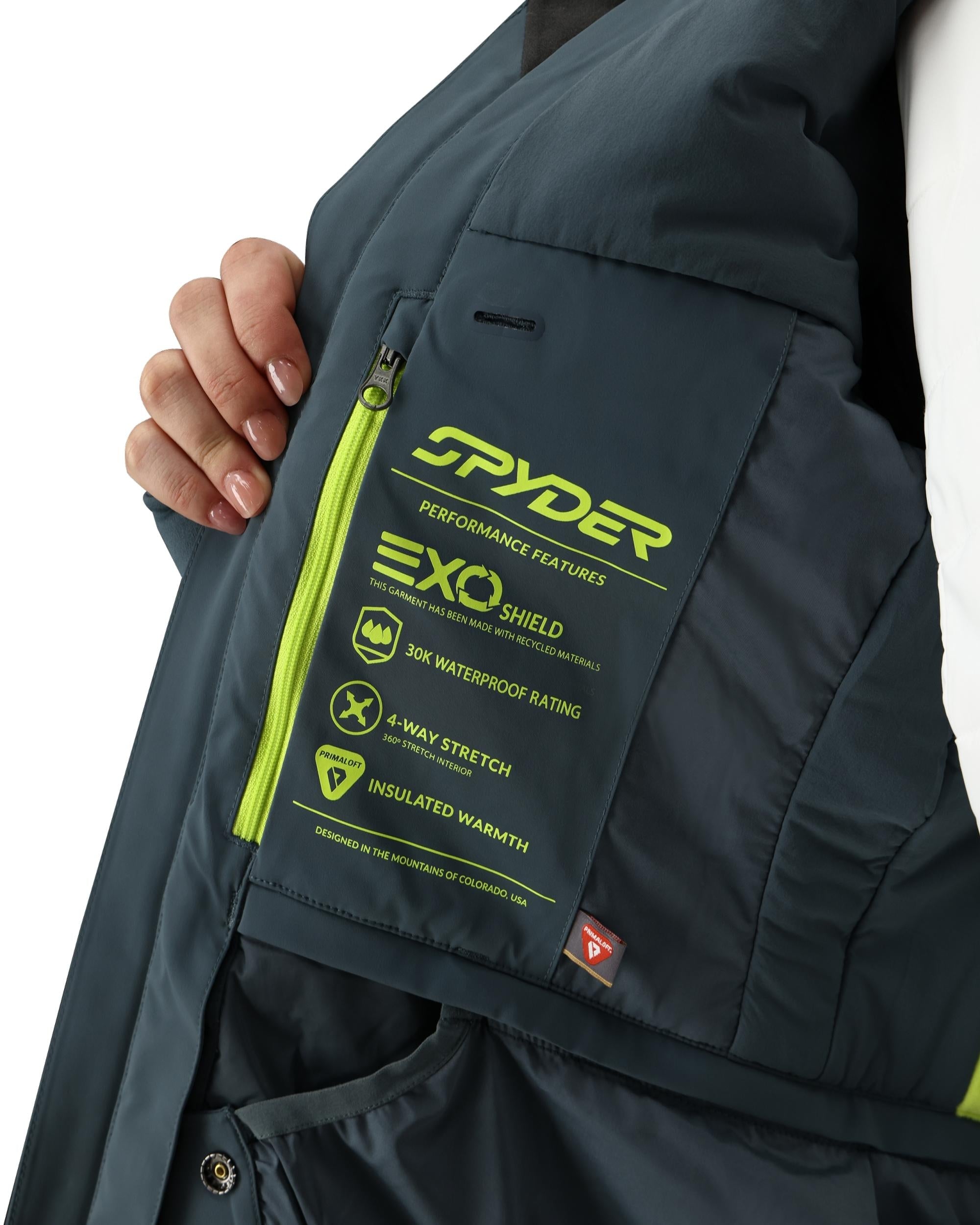 Womens Granada Jacket - Slate Blue – Spyder