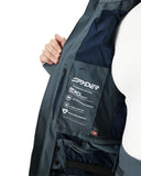 Spyder jacket with EXQ Shield feature on a white background