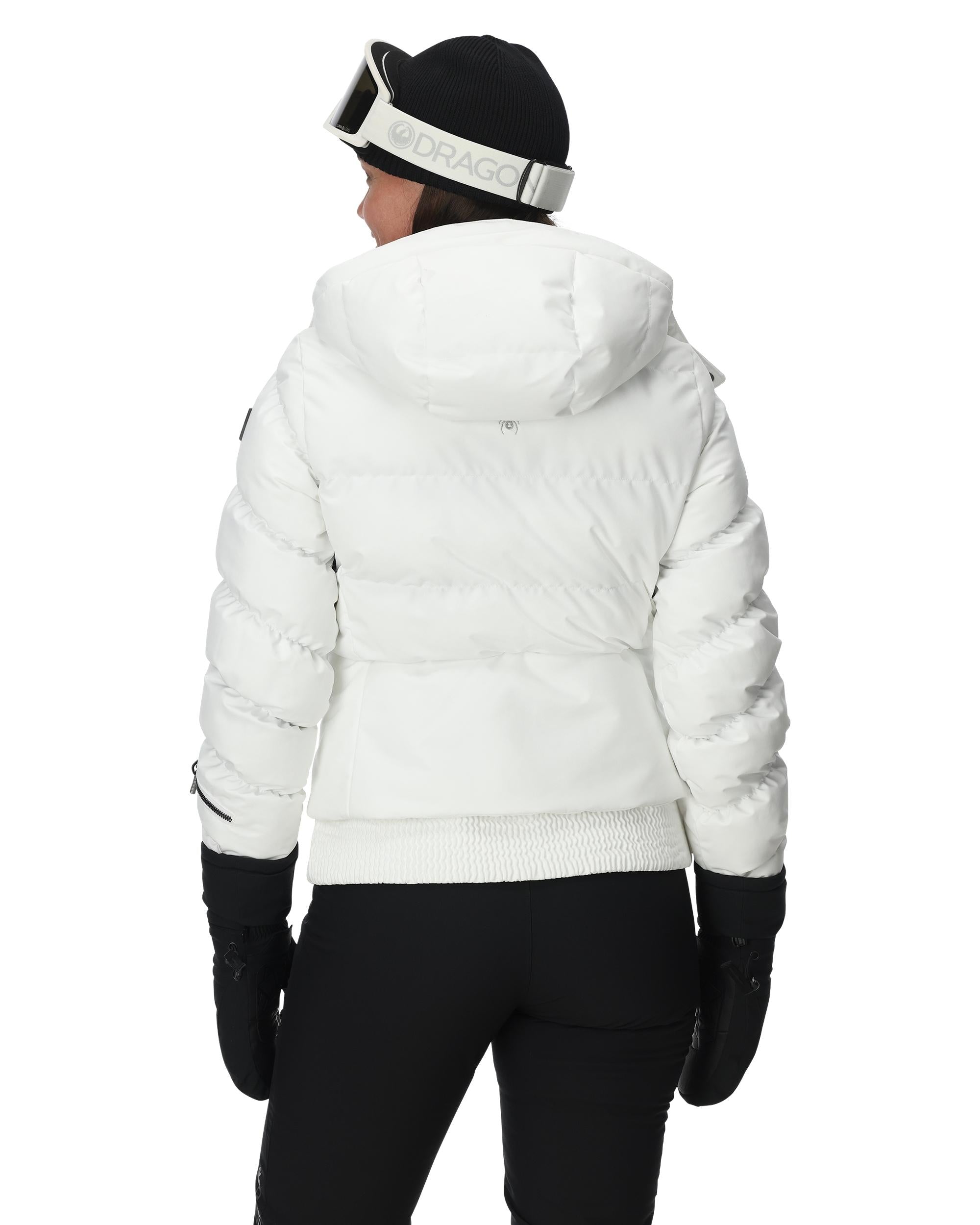 Womens Haven Jacket - White – Spyder