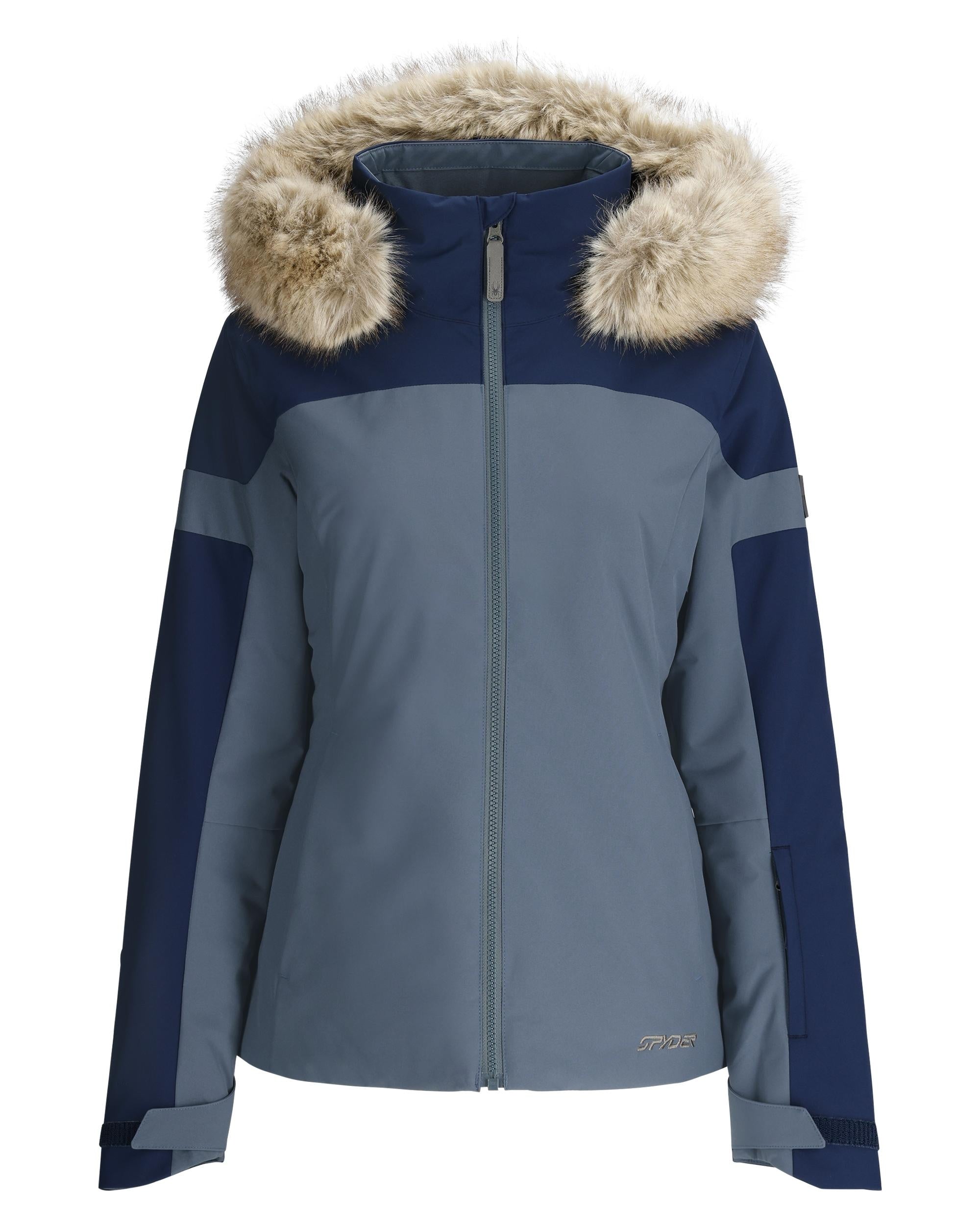 Womens Vida Jacket - Slate Blue – Spyder