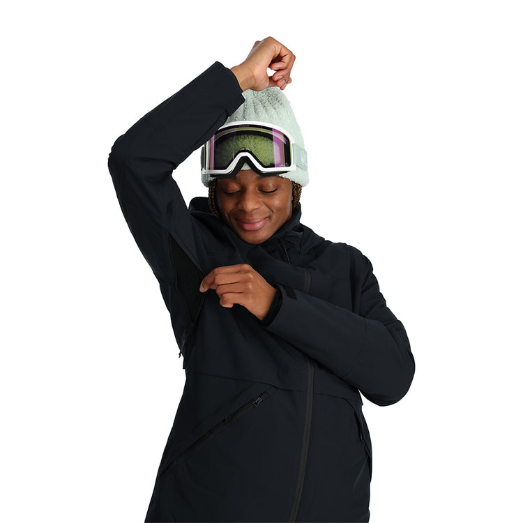 Field Insulated Ski Jacket - Black - Womens