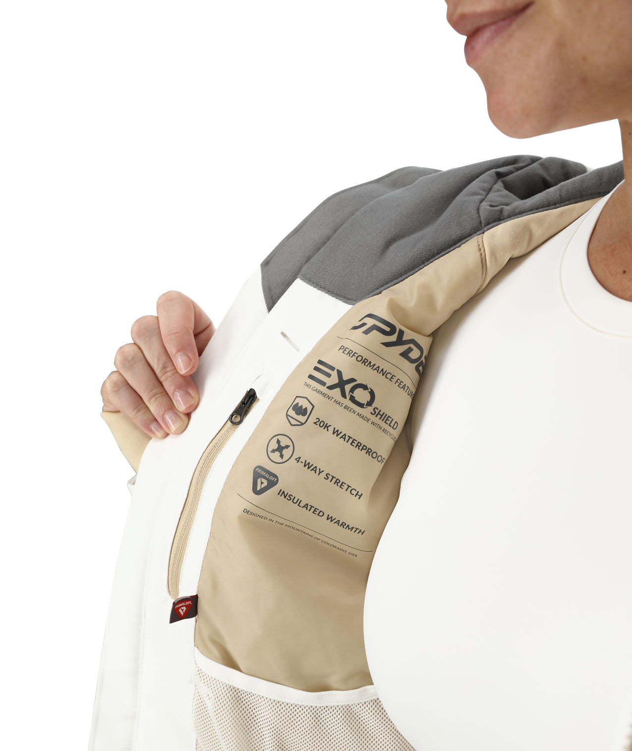 Women's Temerity Jacket - White – Spyder Women's Temerity Jacket - White – Spyder