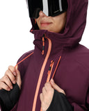 Womens Solitaire Jacket - Plum