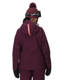 Womens Solitaire Jacket - Plum