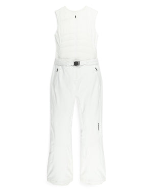 Womens On Piste Bib Pants- White