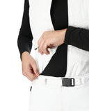 Womens On Piste Bib Pants- White