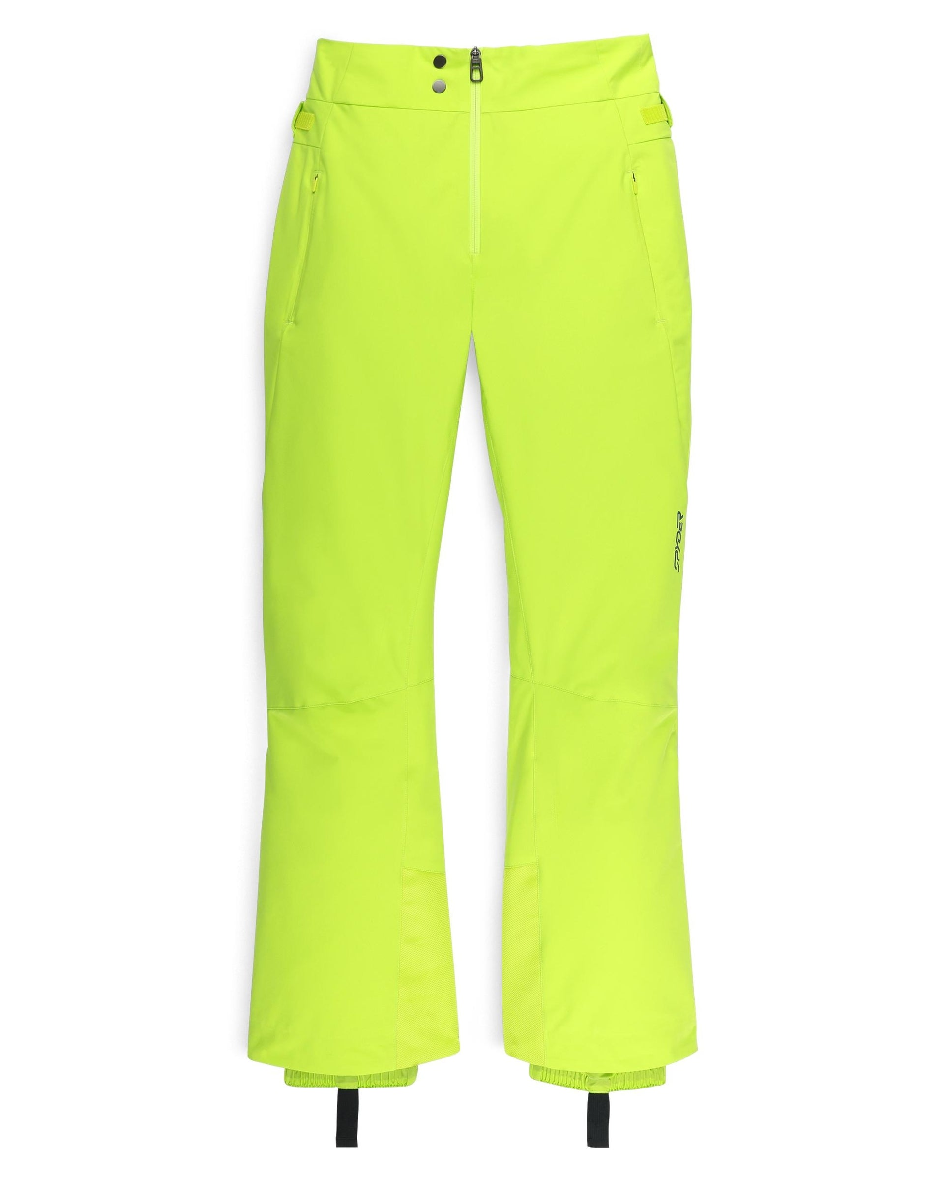 Spyder Women's Fuse Insulated Pants in Lime, Size 16, Recycled Polyester