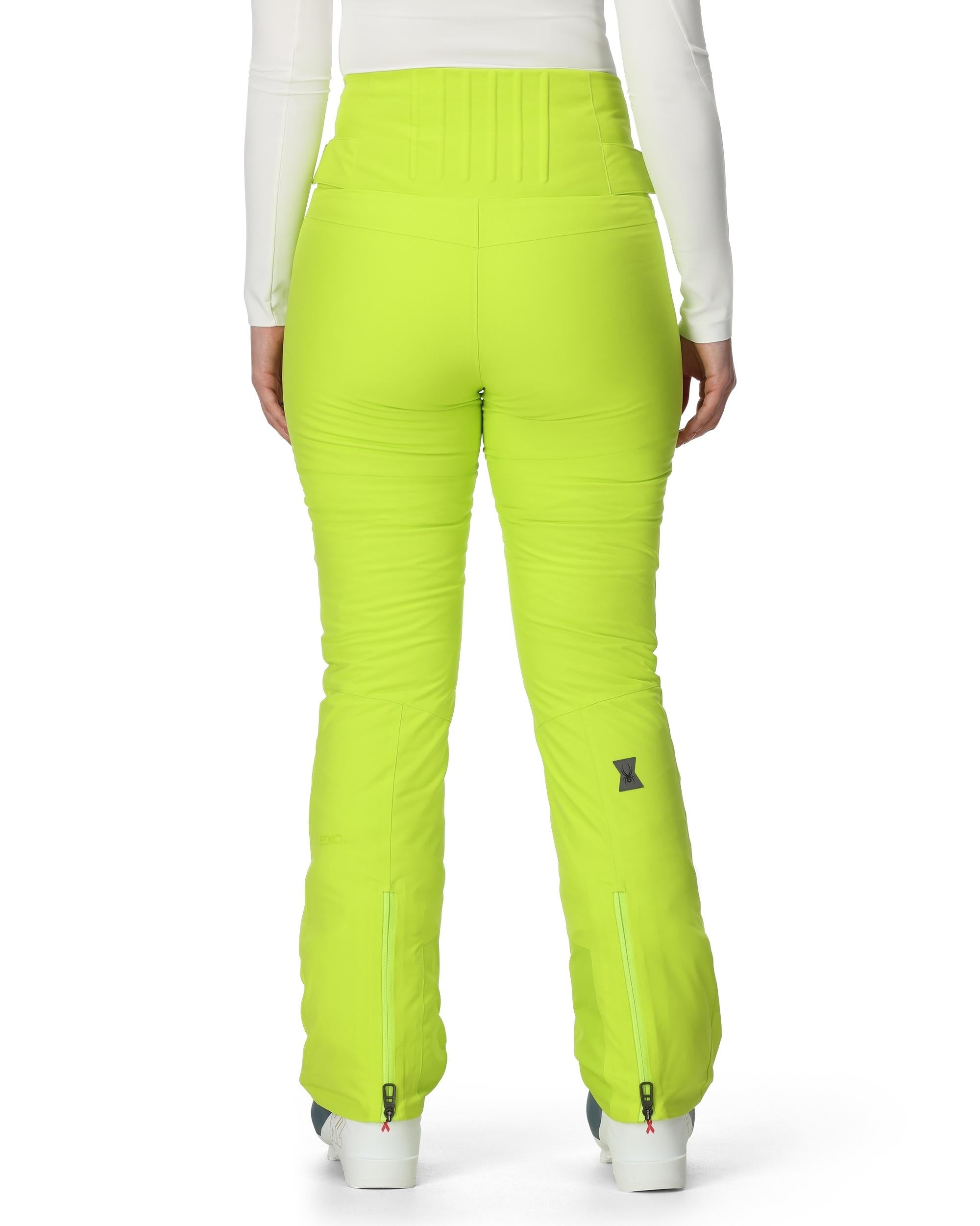 Spyder Women's Fuse Insulated Pants in Lime, Size 16, Recycled Polyester Spyder Women's Fuse Insulated Pants in Lime, Size 16, Recycled Polyester