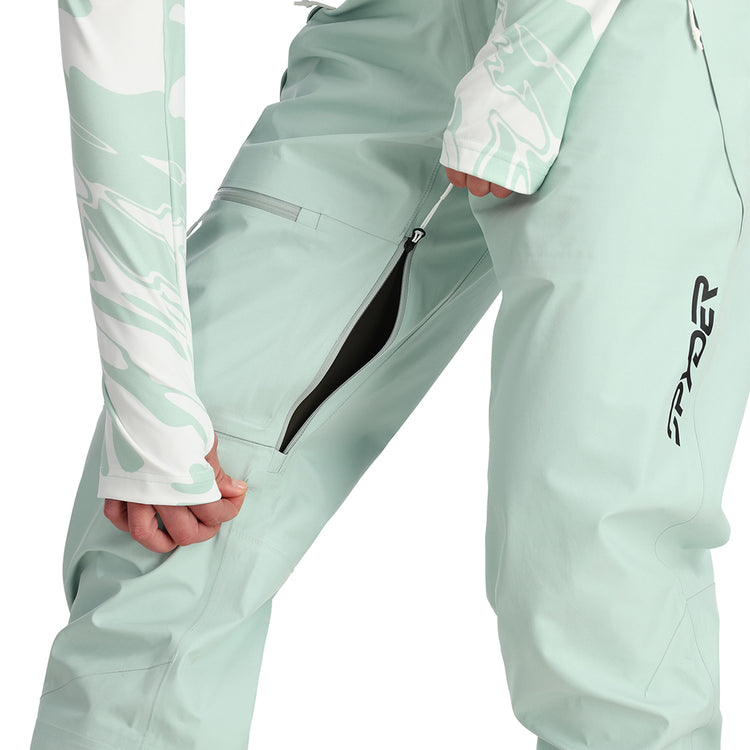 SPYDER - Pantalón de nieve para mujer con aislamiento GORE-TEX