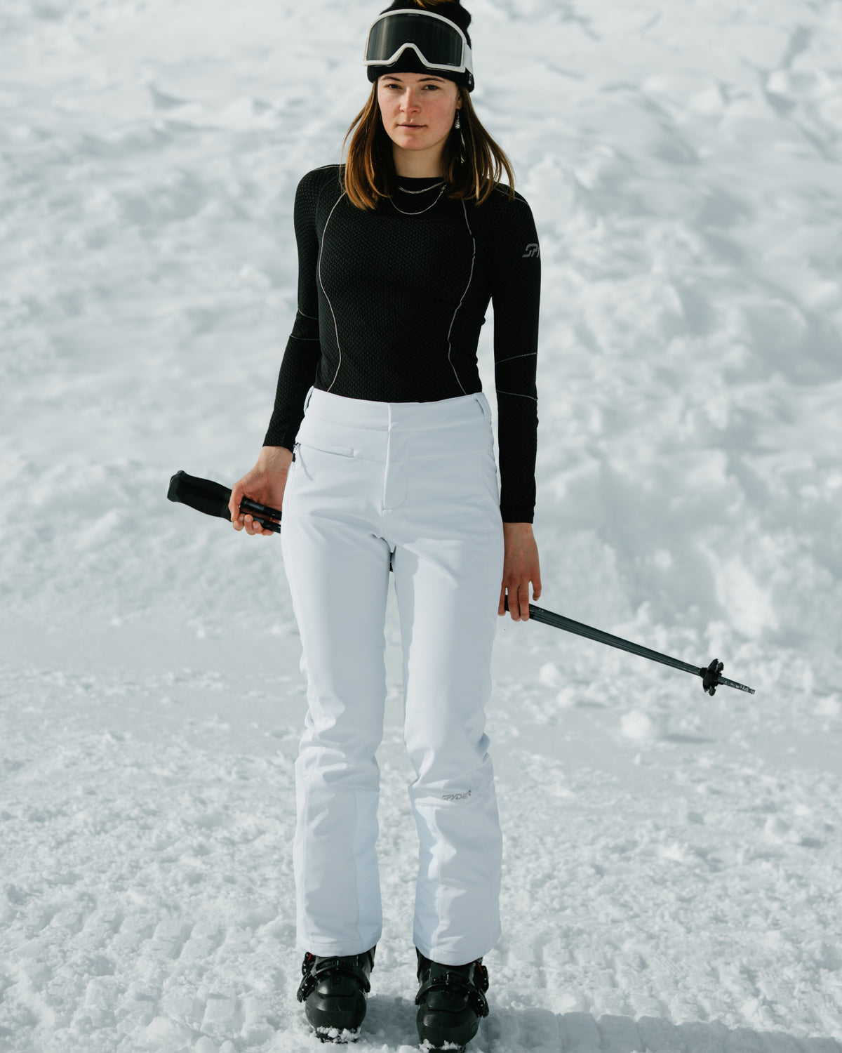 Women's Orb Softshell Pants - White