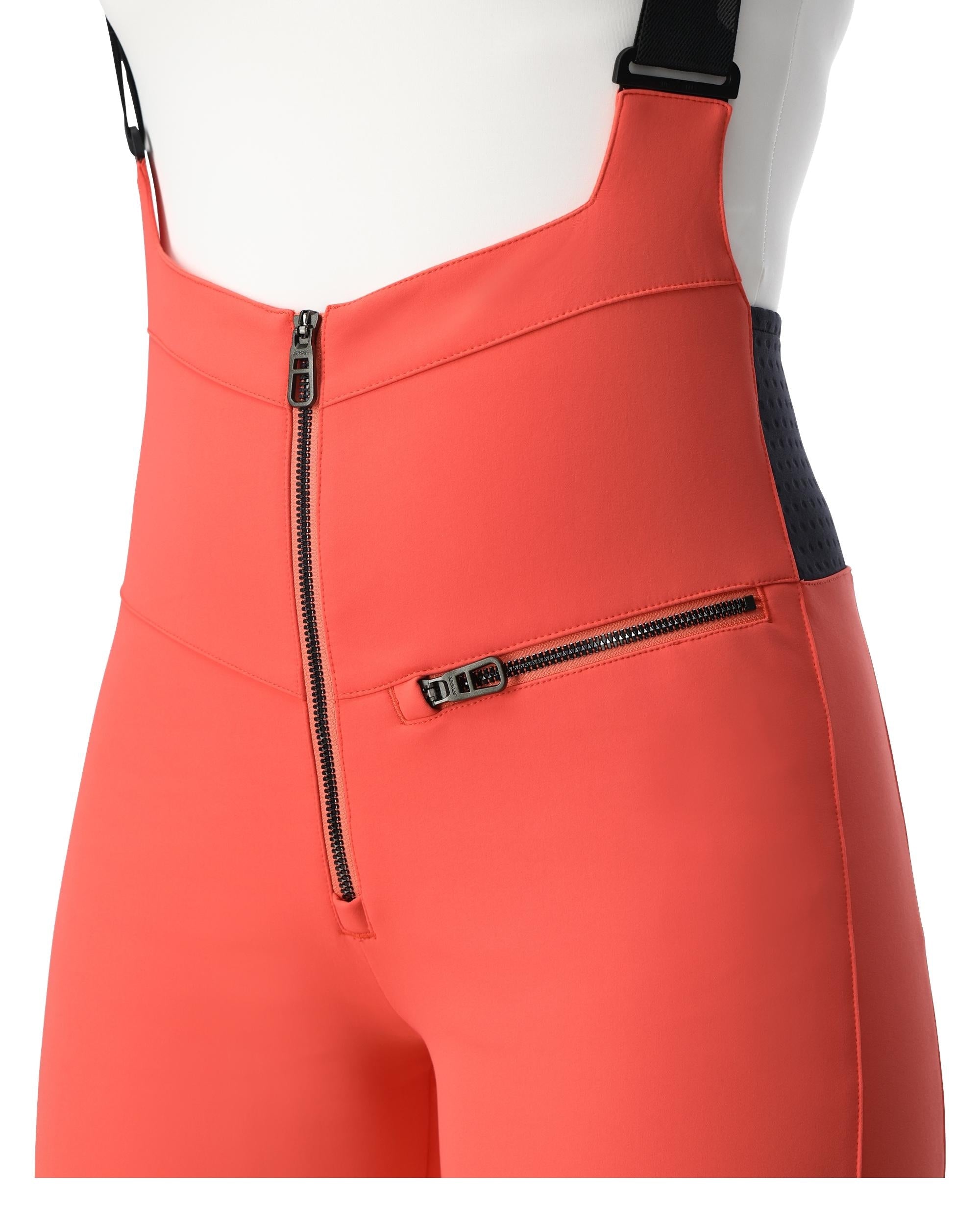 Womens Strutt Bib Pants- Coral Haze – Spyder