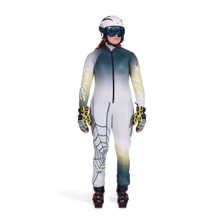 Spyder Womens Performance GS Race Suit - Black Multi - Wintersport