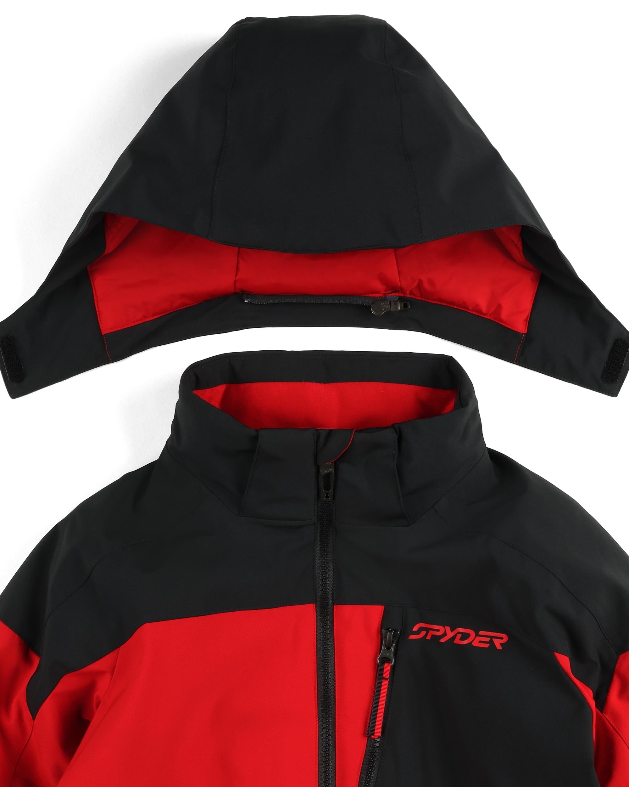 Boys Leader Jacket - Spyder Red