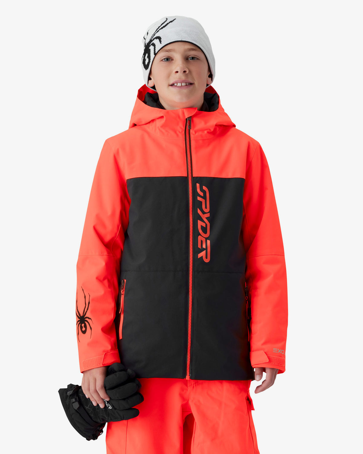 Boys' Slash Jacket - Electric Coral