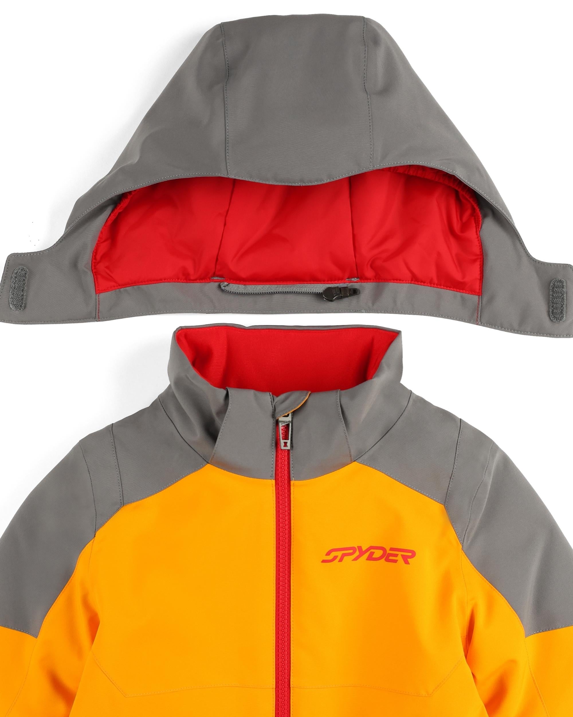 Little Boys Challenger Jacket - Orange Pop – Spyder